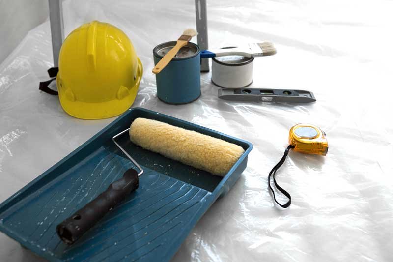 safety-tools-painting-work